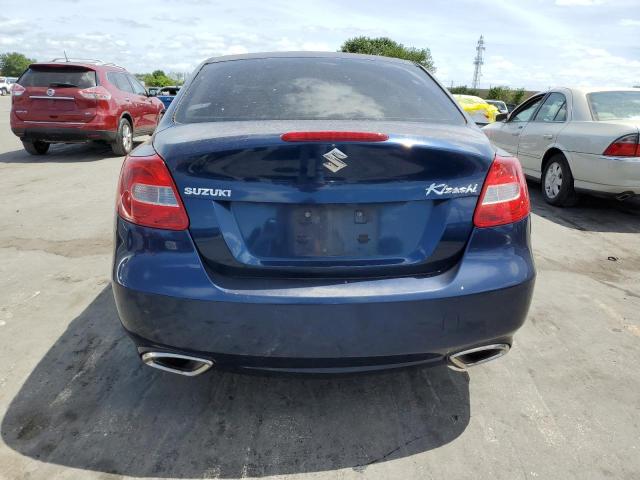 JS2RE9A37B6111155 - 2011 SUZUKI KIZASHI SE BLUE photo 6