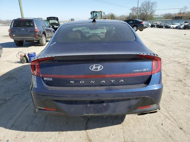 5NPEH4J26LH036644 - 2020 HYUNDAI SONATA LIMITED BLUE photo 6