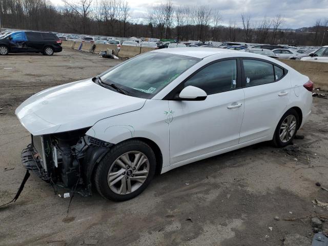 5NPD84LF3LH523019 - 2020 HYUNDAI ELANTRA SEL WHITE photo 1