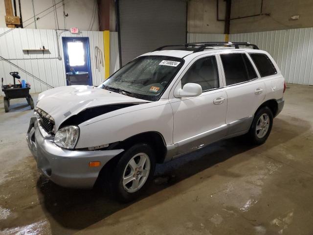 KM8SC73D84U789791 - 2004 HYUNDAI SANTA FE GLS WHITE photo 1