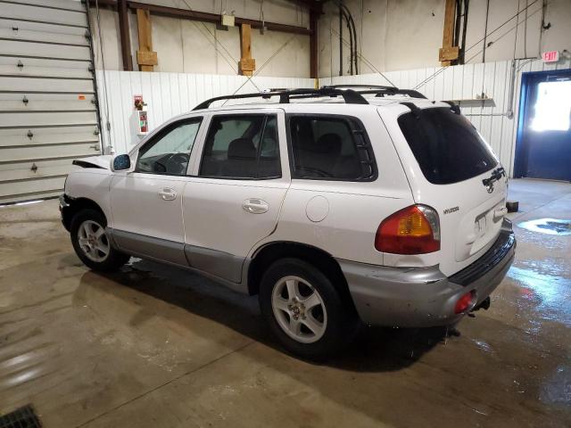 KM8SC73D84U789791 - 2004 HYUNDAI SANTA FE GLS WHITE photo 2