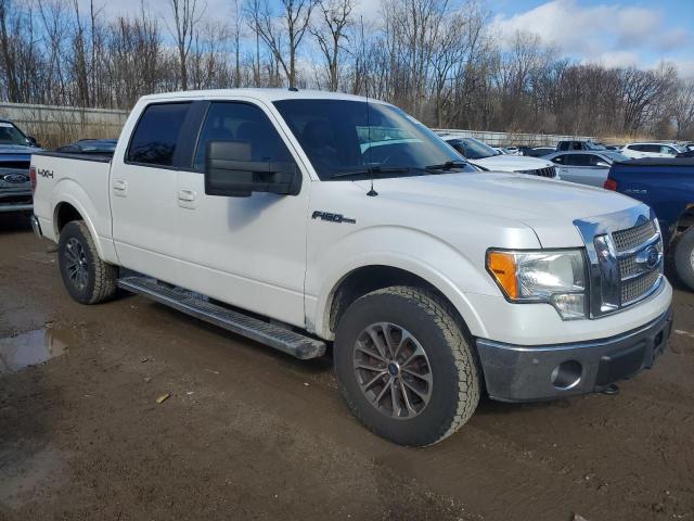 1FTFW1EF7BFC04533 - 2011 FORD F150 SUPERCREW WHITE photo 4