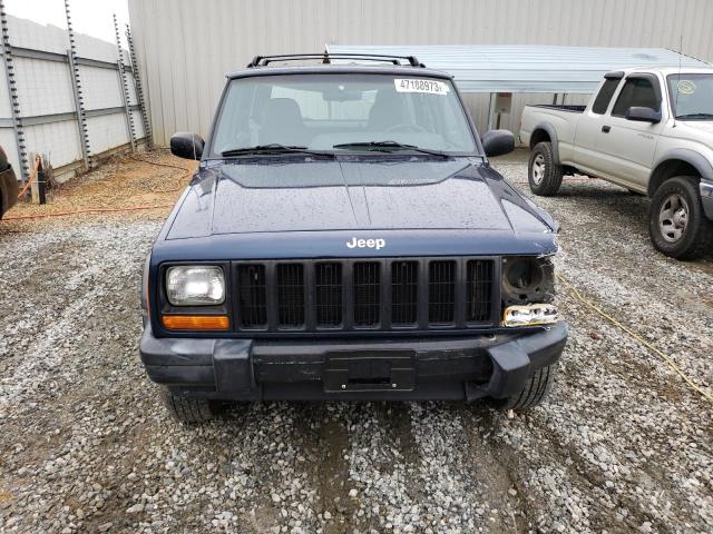 1J4FT28S7YL134012 - 2000 JEEP CHEROKEE SE BLUE photo 5