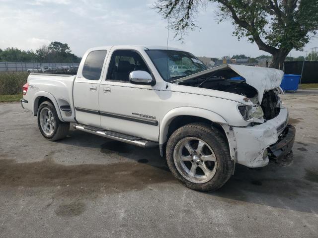 5TBRT34116S472712 - 2006 TOYOTA TUNDRA ACCESS CAB SR5 WHITE photo 4