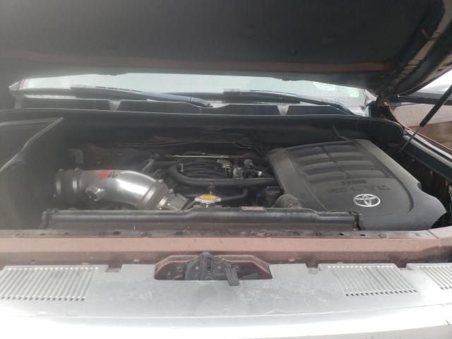 5TFGY5F15EX156859 - 2014 TOYOTA TUNDRA CREWMAX PLATINUM Braun Foto 7