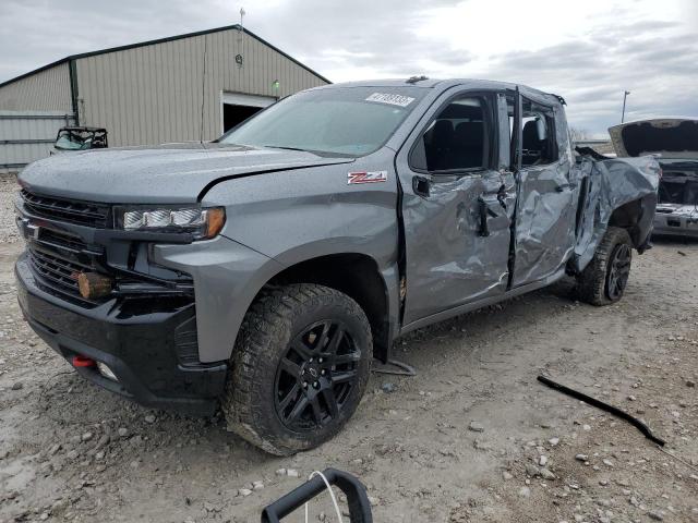 1GCPYFED0NZ114587 - 2022 CHEVROLET silverado K1500 LT TRAIL BOSS GRAY photo 1