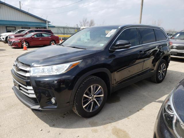 5TDJZRFH2JS531436 - 2018 TOYOTA HIGHLANDER SE BLACK photo 1