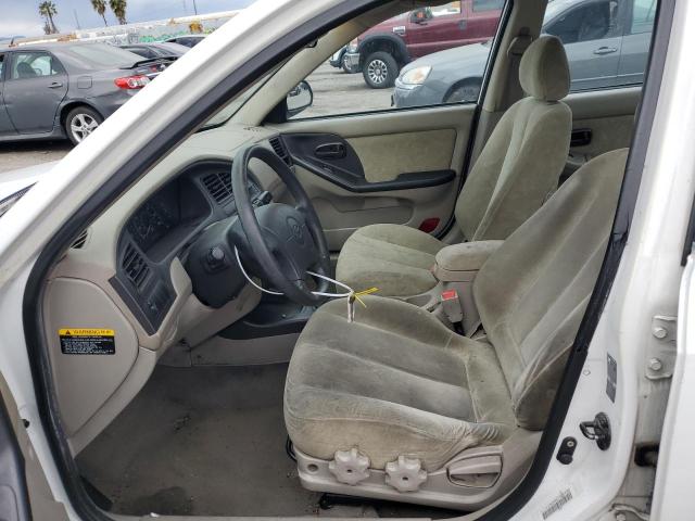 KMHDN45D73U524308 - 2003 HYUNDAI ELANTRA GLS WHITE photo 7