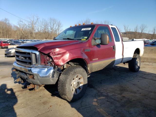 1FTSX31P44ED38477 - 2004 FORD F350 SRW SUPER DUTY TWO TONE photo 1