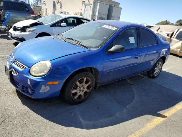 1B3ES56C25D104652 - 2005 DODGE NEON SXT BLUE photo 1