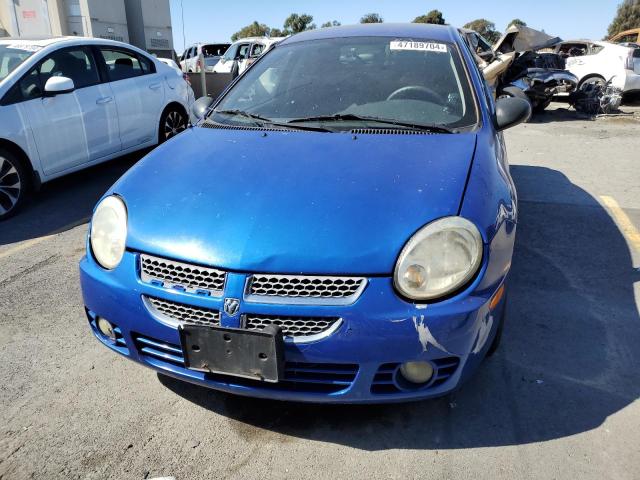 1B3ES56C25D104652 - 2005 DODGE NEON SXT BLUE photo 5