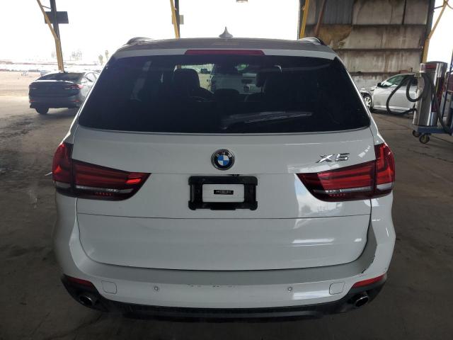 5UXKR0C5XF0K66770 - 2015 BMW X5 XDRIVE35I WHITE photo 6