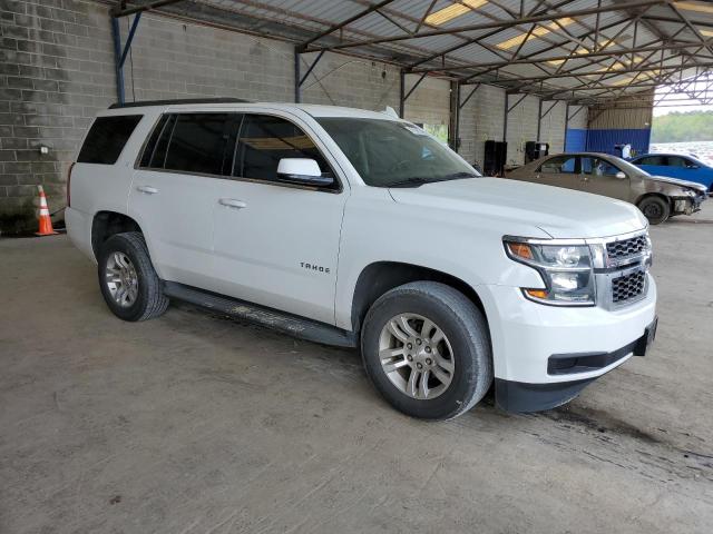 1GNSCBKC7HR131315 - 2017 CHEVROLET TAHOE C1500 LT WHITE photo 4