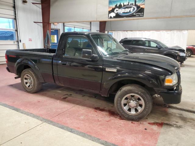 1FTYR10U18PA07995 - 2008 FORD RANGER BLACK photo 4