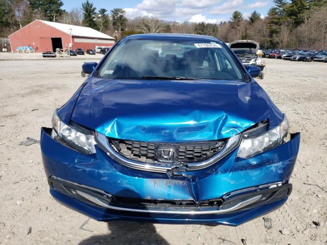 19XFB2F51FE233548 - 2015 HONDA CIVIC LX BLUE photo 5