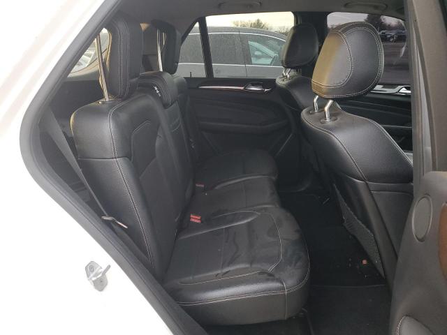 4JGDA5HB2FA528803 - 2015 MERCEDES-BENZ ML 350 4MATIC WHITE photo 10