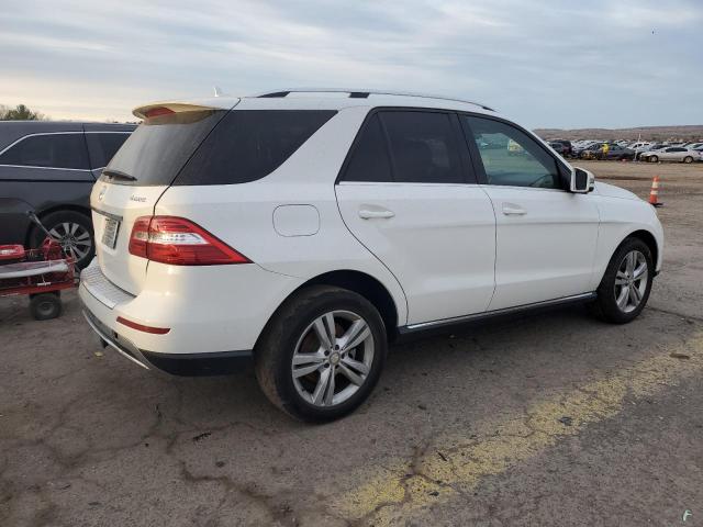 4JGDA5HB2FA528803 - 2015 MERCEDES-BENZ ML 350 4MATIC WHITE photo 3