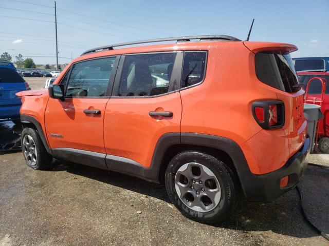 ZACCJAAB4HPE90206 - 2017 JEEP RENEGADE SPORT ORANGE photo 2