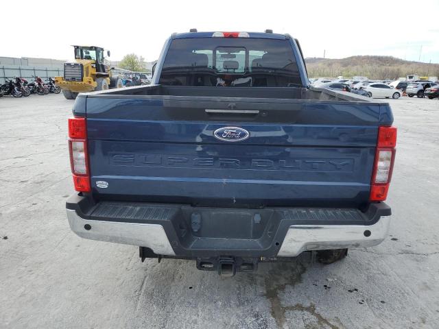 1FT8W2BTXLEC59638 - 2020 FORD F250 SUPER DUTY BLUE photo 6