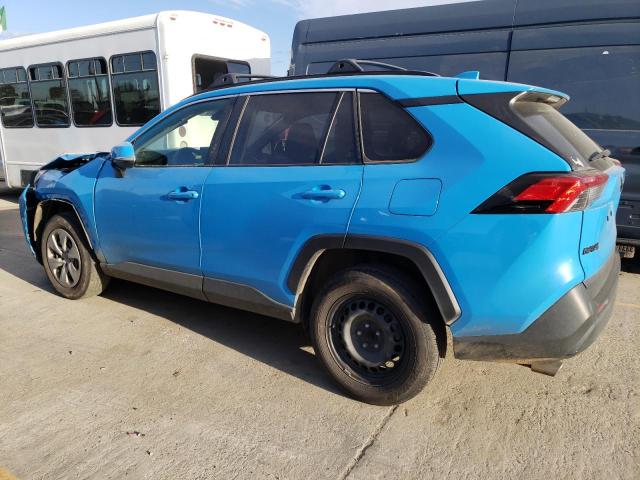 JTMK1RFV2KD501397 - 2019 TOYOTA RAV4 LE BLUE photo 2