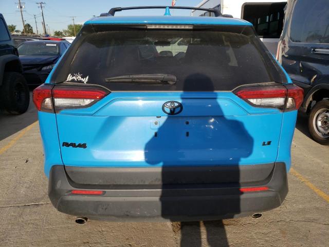 JTMK1RFV2KD501397 - 2019 TOYOTA RAV4 LE BLUE photo 6