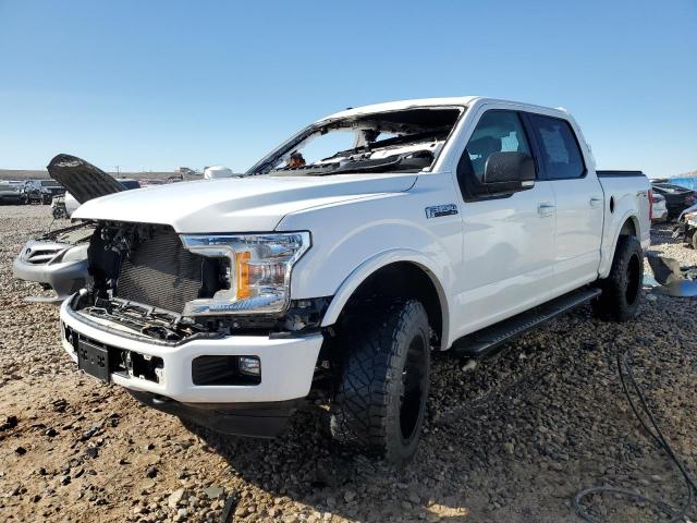 1FTEW1EP8JKE08686 - 2018 FORD F150 SUPERCREW WHITE photo 1