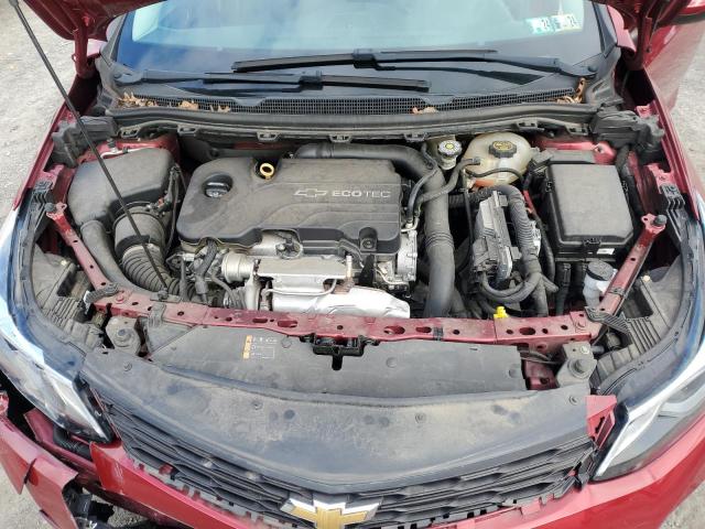 1G1BE5SM7H7158614 - 2017 CHEVROLET CRUZE LT RED photo 11