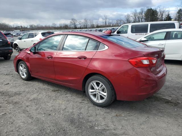 1G1BE5SM7H7158614 - 2017 CHEVROLET CRUZE LT RED photo 2
