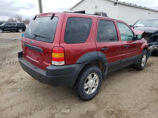 1FMYU93163KD91742 - 2003 FORD ESCAPE XLT RED photo 3