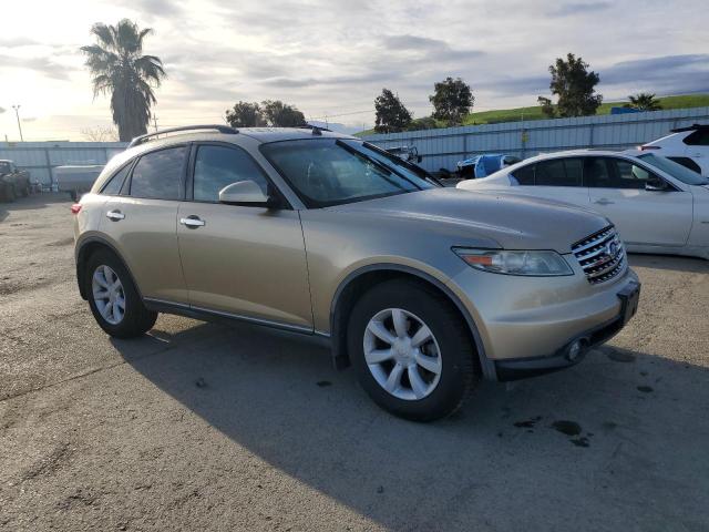 JNRAS08W64X222031 - 2004 INFINITI FX35 BEIGE photo 4