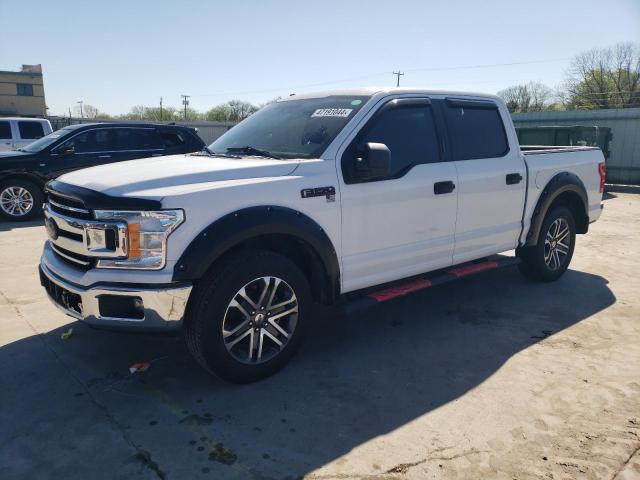 1FTEW1CG3JKD71758 - 2018 FORD F150 SUPERCREW WHITE photo 1