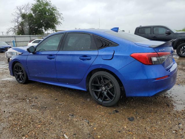 2HGFE2F59NH553454 - 2022 HONDA CIVIC SPORT BLUE photo 2