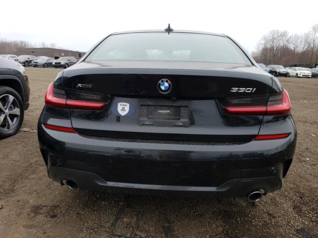 WBA5R7C08LFH51932 - 2020 BMW 330XI Siyah fotoğraf 6