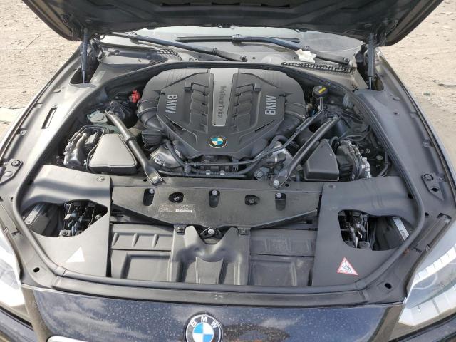 WBA6B2C54FGB99478 - 2015 BMW 650 I GRAN COUPE BLACK photo 11