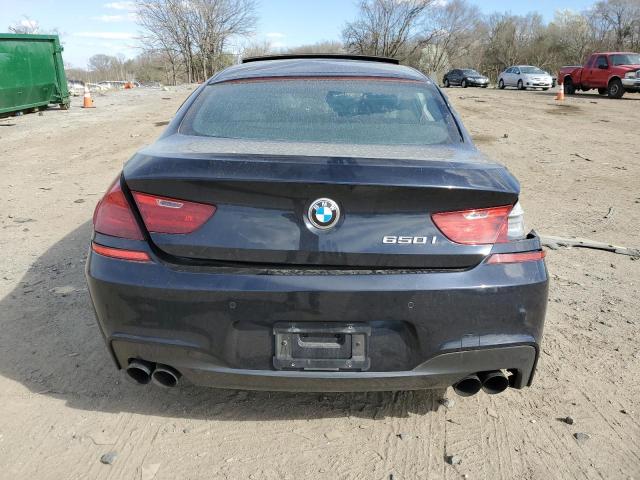 WBA6B2C54FGB99478 - 2015 BMW 650 I GRAN COUPE BLACK photo 6