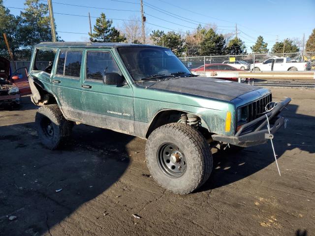 1J4FF58S1YL186387 - 2000 JEEP CHEROKEE CLASSIC GREEN photo 4