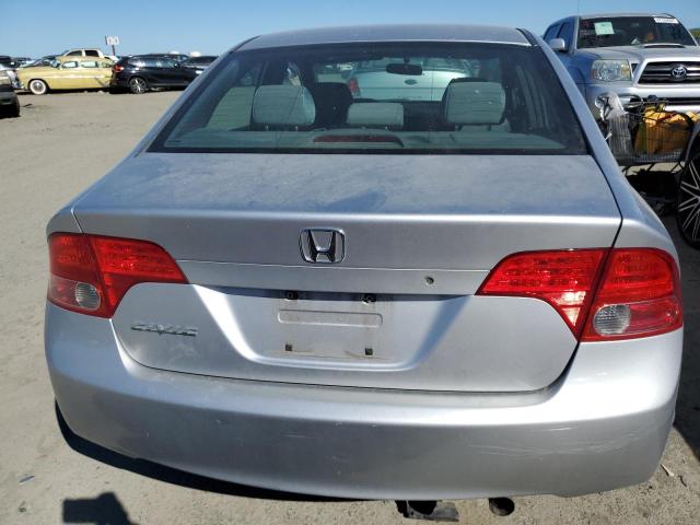 1HGFA16527L022477 - 2007 HONDA CIVIC LX SILVER photo 6