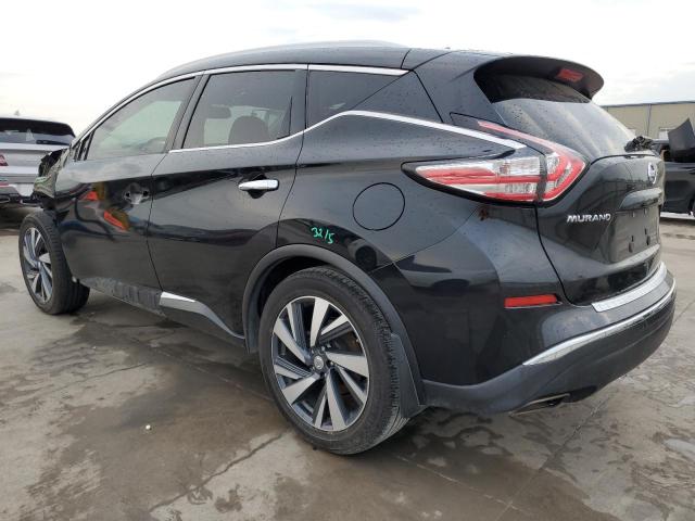 5N1AZ2MG2FN278841 - 2015 NISSAN MURANO S BLACK photo 2