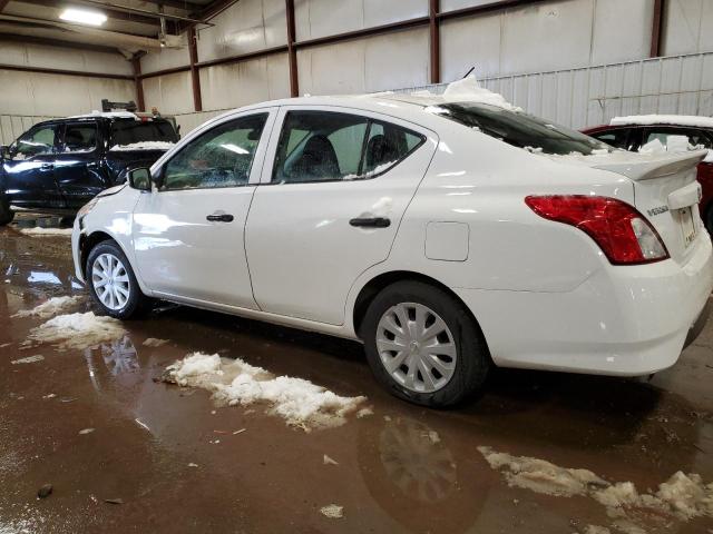 3N1CN7AP4HL839119 - 2017 NISSAN VERSA S WHITE photo 2