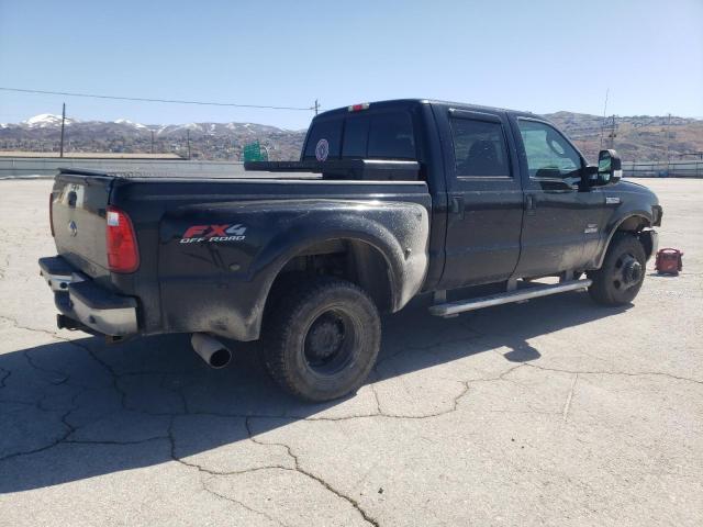 1FTWW33P76EA57679 - 2006 FORD F350 SUPER DUTY BLACK photo 3