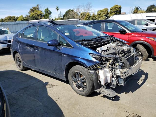 JTDKN3DU2C1584814 - 2012 TOYOTA PRIUS BLUE photo 4