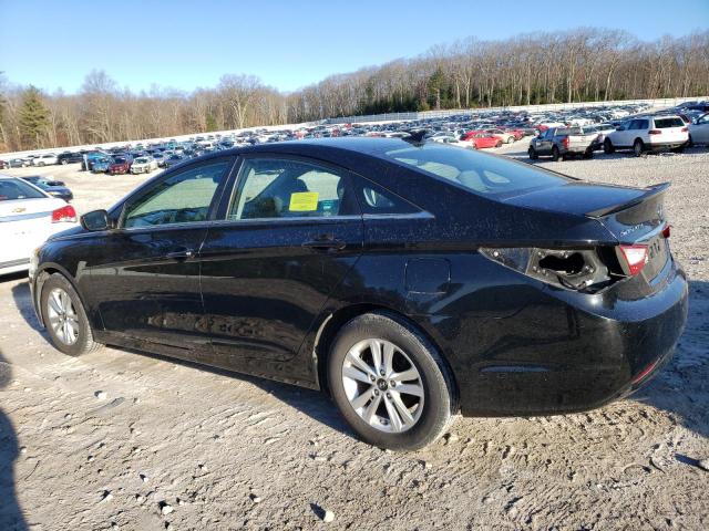 5NPEB4AC2DH606828 - 2013 HYUNDAI SONATA GLS BLACK photo 2