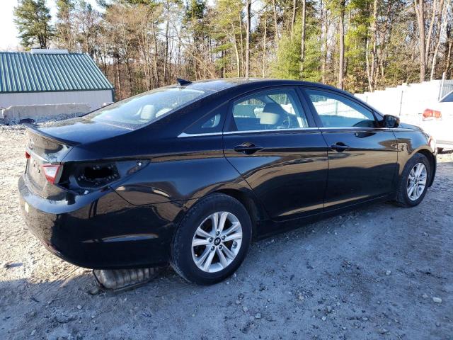 5NPEB4AC2DH606828 - 2013 HYUNDAI SONATA GLS BLACK photo 3