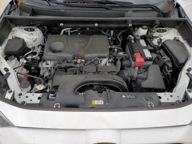 2T3W1RFV7MC097814 - 2021 TOYOTA RAV4 XLE WHITE photo 12