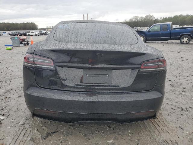 5YJSA1E51NF489131 - 2022 TESLA MODEL S BLACK photo 6