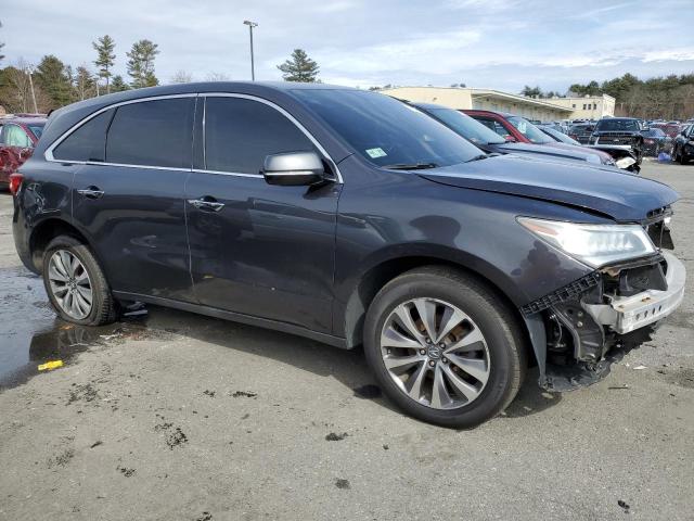 5FRYD4H47EB017634 - 2014 ACURA MDX TECHNOLOGY CHARCOAL photo 4