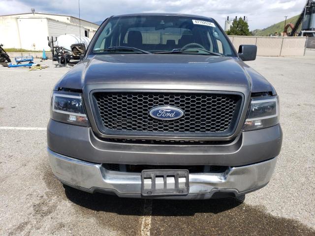 1FTRW12W75KC75549 - 2005 FORD F150 SUPERCREW GRAY photo 5