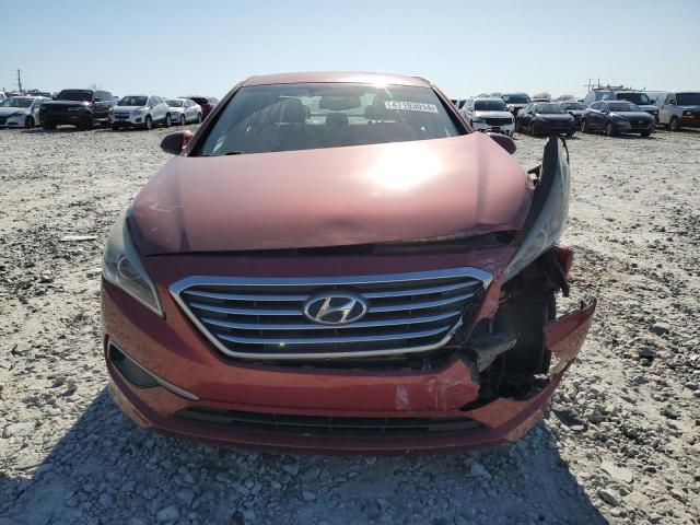 5NPE24AF5GH288928 - 2016 HYUNDAI SONATA SE RED photo 5