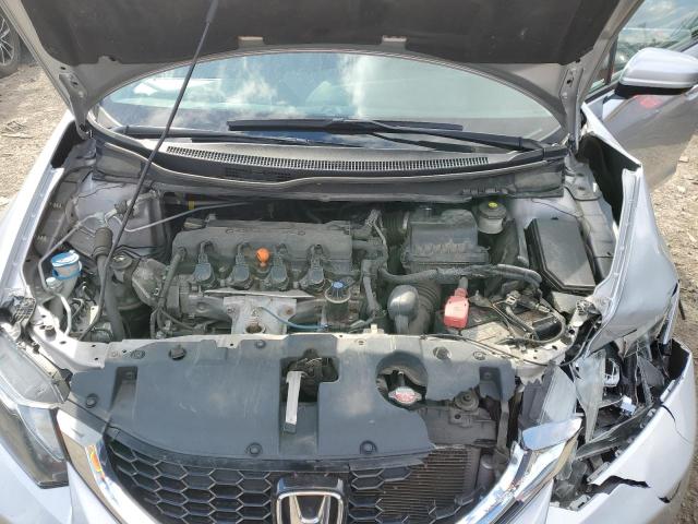19XFB2F90FE069289 - 2015 HONDA CIVIC EXL ვერცხლისფერი ფოტო 11