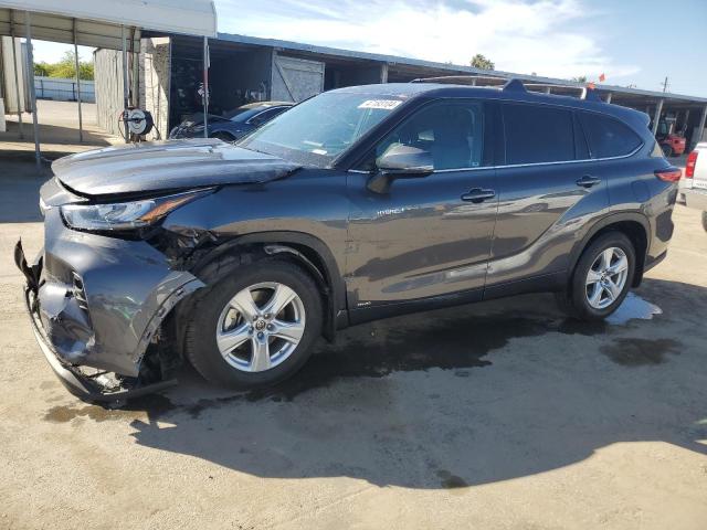 5TDBBRCH6LS507494 - 2020 TOYOTA HIGHLANDER HYBRID LE GRAY photo 1